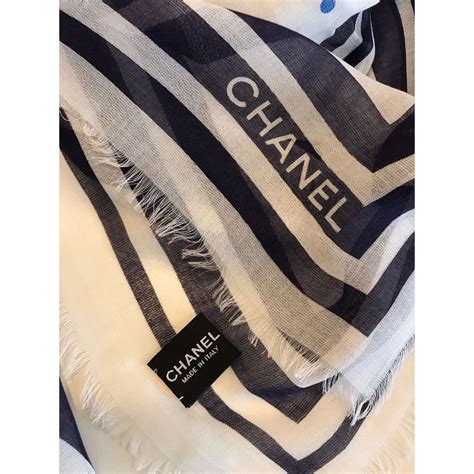 carré chanel|chanel cotton scarves.